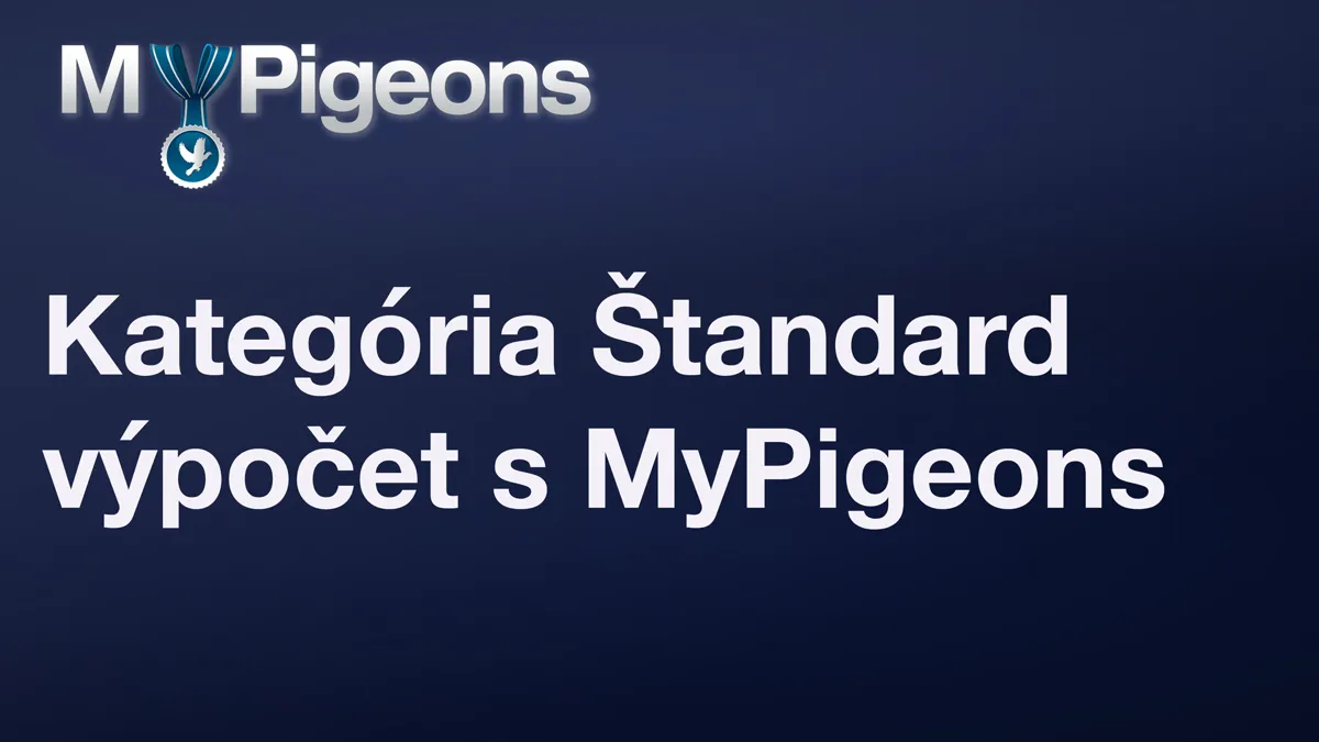 Výpočet kategórie Štandard